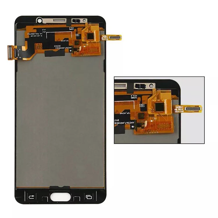 Dla Samsung Galaxy Note 5 LCD OLED ECOR ECORE Digitizer z ramką
