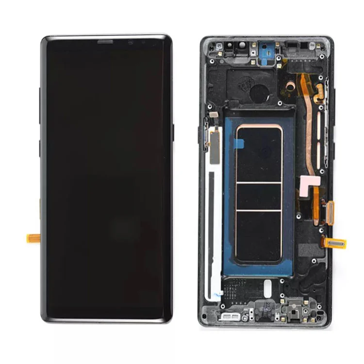 Dla Samsung Galaxy Note 8 LCD OLED ECOR ECORE Digitizer z ramką