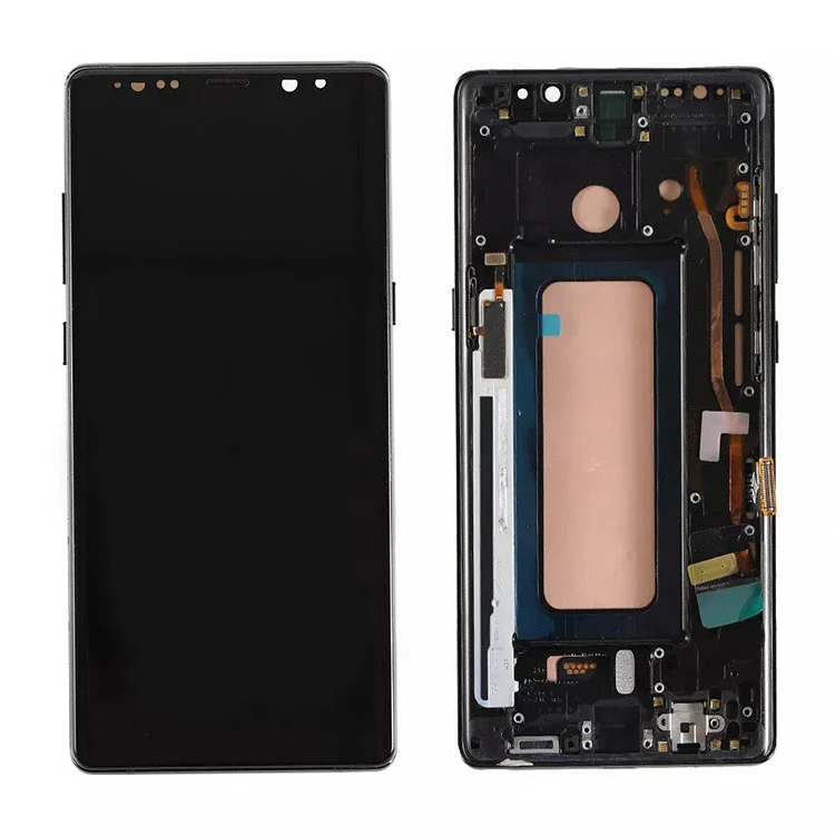 Dla Samsung Galaxy Note 8 LCD OLED ECOR ECORE Digitizer z ramką