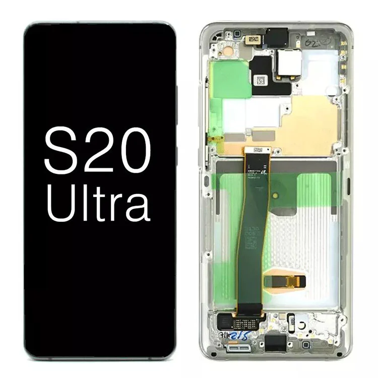 Dla Samsung Galaxy S20 Ultra G988 5G OLED Wyświetlacz LCD Touch Screen Wymiana