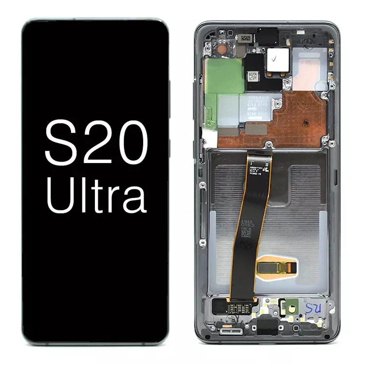 Dla Samsung Galaxy S20 Ultra G988 5G OLED Wyświetlacz LCD Touch Screen Wymiana