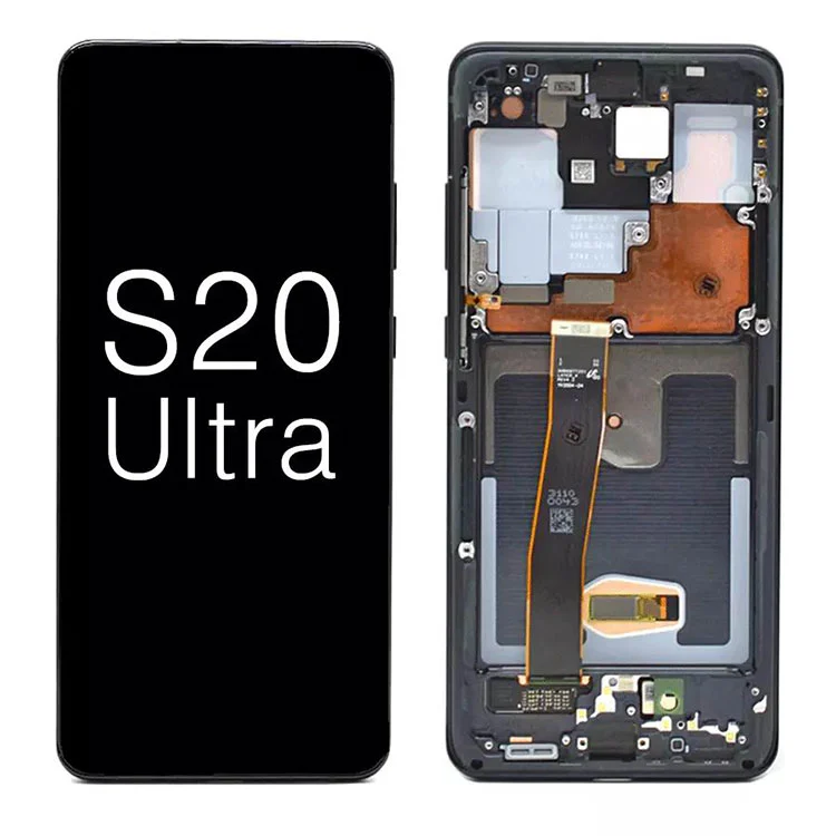 Dla Samsung Galaxy S20 Ultra G988 5G OLED Wyświetlacz LCD Touch Screen Wymiana