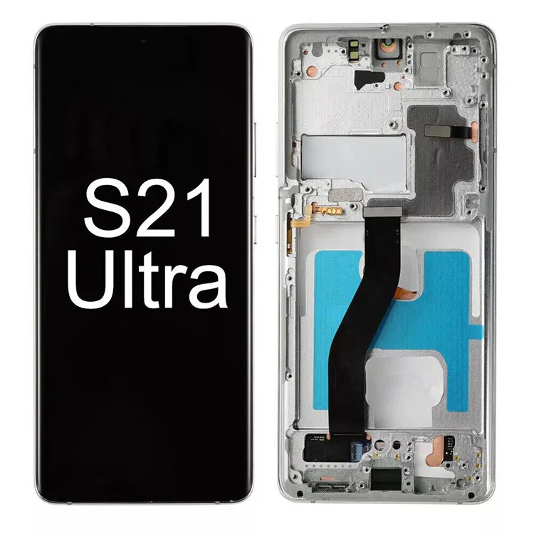 Dla Samsung Galaxy S21 Ultra LCD Display Screen Zamiennik